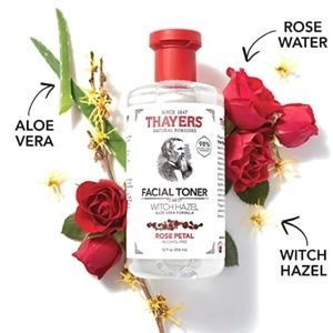Thayers Rose Petal Witch Hazel Facial Toner w Aloe Vera Formula Large NWT